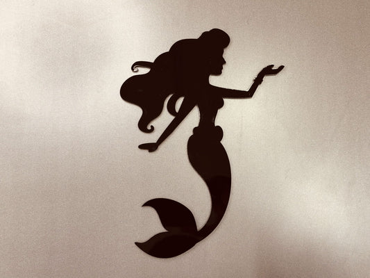 Laser Cut Mermaid Cutout 76mm