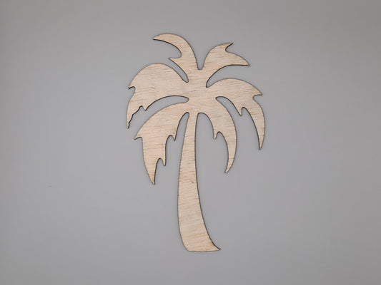 Laser Cut Unfinished Wooden Tree Cutout 76mm