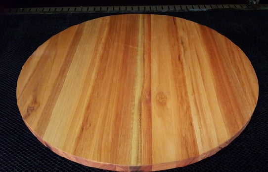 Lazy susan  small  335mmx335mm siligna wood colour may vary